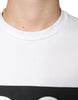 Dolce & Gabbana White Cotton DG Logo Print Casual T-shirt