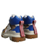 Dolce & Gabbana Multicolor Leather Trekking Sneakers Boots Shoes