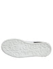 Dolce & Gabbana Black Leather Logo Portofino Sneaker Shoes