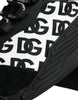 Black Logo Lace Up Low Top NS1 Sneakers Shoes