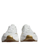 Dolce & Gabbana White Gold DAYMASTER Leather Sneakers Shoes