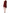 Dolce & Gabbana Red One Shoulder Pleated A-line Mini Dress