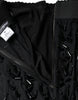 Dolce & Gabbana Black Embellished Pencil Cut Midi Skirt