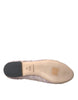 Dolce & Gabbana Pink Lace Crystal Ballet Flats Loafers Shoes