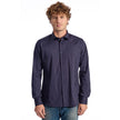 Baldinini Trend Blue Cotton Men's Shirt