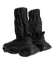 Dolce & Gabbana Black Slip On Wave Socks Sneakers Shoes