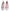 Dolce & Gabbana Pink White Canvas Logo Low Top Sneakers Shoes