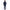 Baldinini Trend Blue Wool Men Suit