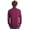 Baldinini Trend Burgundy Cotton Men Shirt