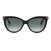Jimmy Choo Black Haircalf Sunglasses