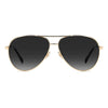 Jimmy Choo Gold Metal Sunglasses