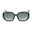 Jimmy Choo Black Haircalf Sunglasses