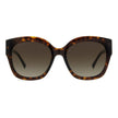 Jimmy Choo Brown Haircalf Sunglasses