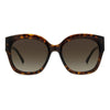 Jimmy Choo Brown Haircalf Sunglasses