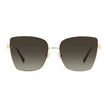 Jimmy Choo Gold Metal Sunglasses