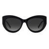 Jimmy Choo Black Haircalf Sunglasses