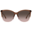Jimmy Choo Brown Haircalf Sunglasses