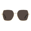 Jimmy Choo Gold Metal Sunglasses