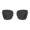 Jimmy Choo Gold Metal Sunglasses