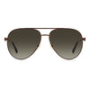 Jimmy Choo Brown Metal Sunglasses