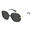 Polaroid Gray Metal Sunglasses