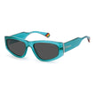 Polaroid Green Plastic Sunglasses