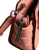 Michael Kors Peach Quilted Leather Logo Crossbody VIVIANNE Messenger Bag
