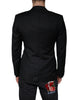 Dolce & Gabbana Black MARTINI Bee Single Breasted Blazer