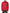 Dolce & Gabbana Red Quilted Bomber Gold Crown Logo Jacket