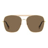 Polaroid Gray Metal Sunglasses