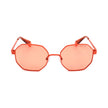 Polaroid Orange Metal Sunglasses