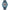 Police Blue Leather Watch