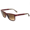 Carolina Herrera Purple Haircalf Sunglasses