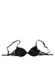 Roberto Cavalli White Leopard Push Up Reggiseno Bra Underwear