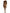 Emporio Armani Brown Satin Long Sleeves Wrap Sheath Mini Dress