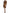 Emporio Armani Brown Satin Long Sleeves Wrap Sheath Mini Dress
