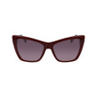 Longchamp Red Acetate Sunglasses