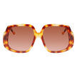 Longchamp Brown Haircalf Sunglasses