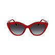 Longchamp Red Acetate Sunglasses