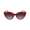 Longchamp Red Acetate Sunglasses