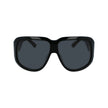 Longchamp Black Haircalf Sunglasses