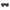 Longchamp Black Haircalf Sunglasses