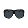 Longchamp Black Haircalf Sunglasses