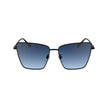 Longchamp Black Metal Sunglasses