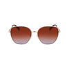 Longchamp Gold Metal Sunglasses