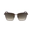 Longchamp Red Metal Sunglasses