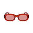 Longchamp Orange Injected Sunglasses