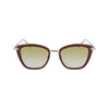 Longchamp Red Metal Sunglasses
