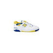 New Balance Yellow Artificial Leather Sneaker
