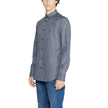 Armani Exchange Blue Cotton Shirt